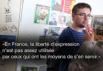 Charb, le 8 juin 2012 sur France 3. MAXPPP {JPEG}